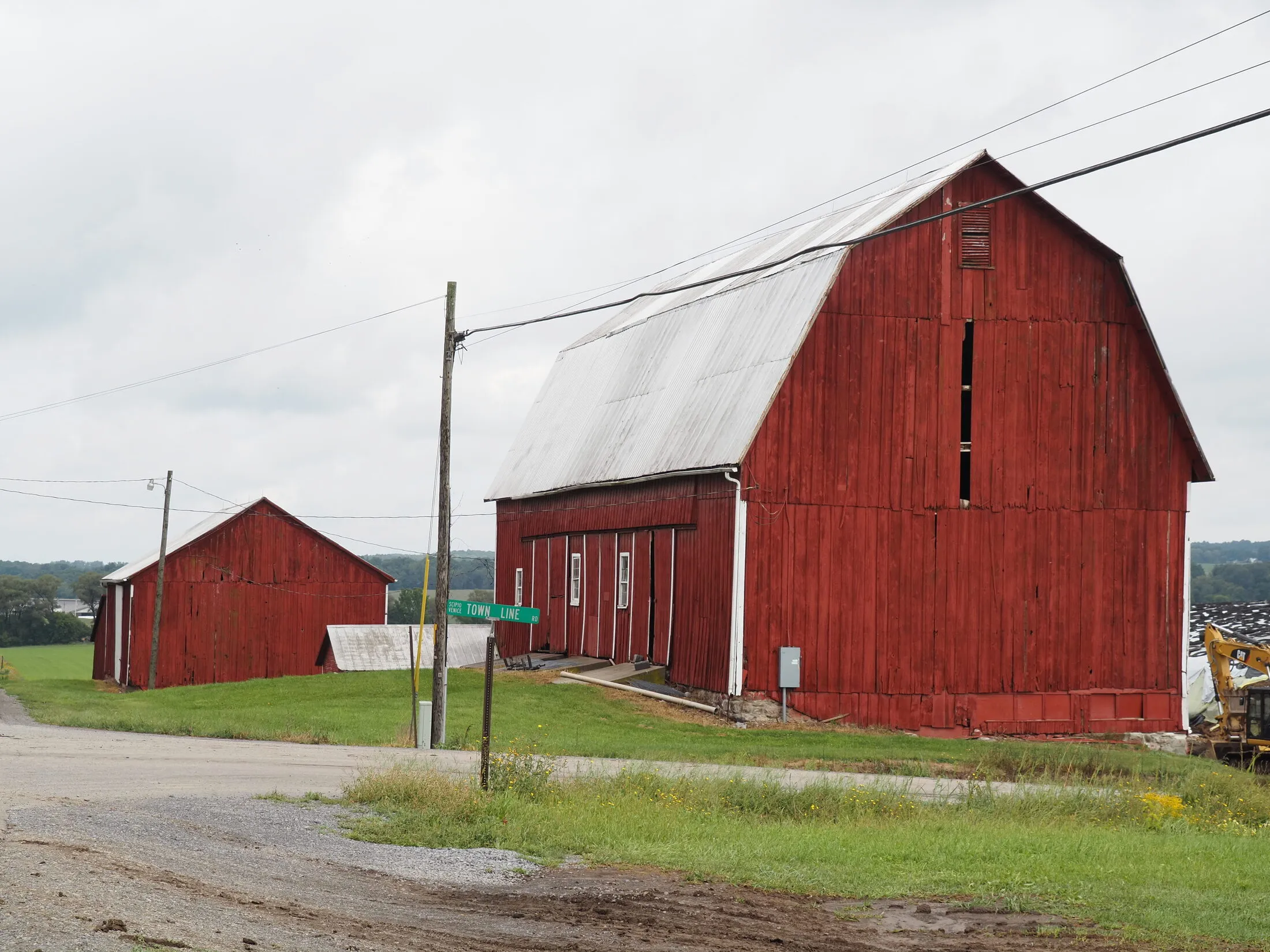 Photo from Red barns on Rt 34 between Ithaca and Jacks Reef, 2026-09-03 (placeholder alt text: replace with a real description)